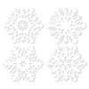 Snowflake Cutouts Pack of 24