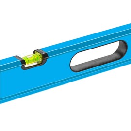 OX TOOLS Trade Series 72-Inch Tradesman Box Level with Magnified Vials | Shock Absorbing End Caps & Made of Aluminum