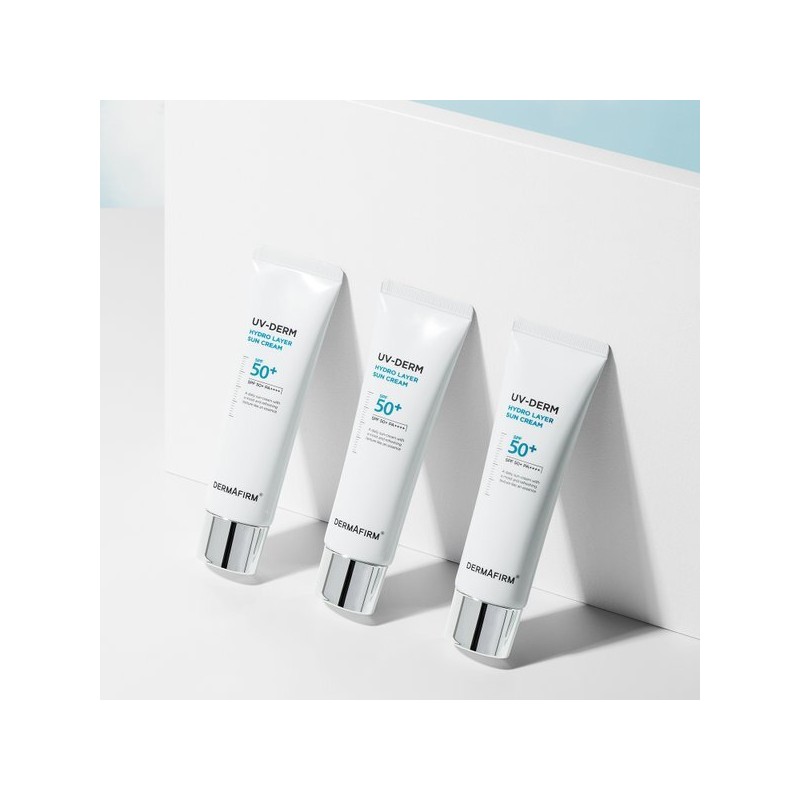 Dermapump 수분선크림유브이덤 하이드로 레이어 선크림 50g (증정 : 선메베5ml) Hydro