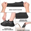 WFARH Shoe Covers, Waterproof Shoe Covers for Rain, Reusable Silicone