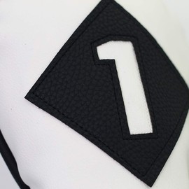 Majek Golf Vintage Headcovers White Seafoam Teal Pink Stripe Premium Retro Leather Style 1 5 H Driver Fairway Hybrid Head Covers Fits 460cc Drivers and Modern Metal Woods Custom Design in California