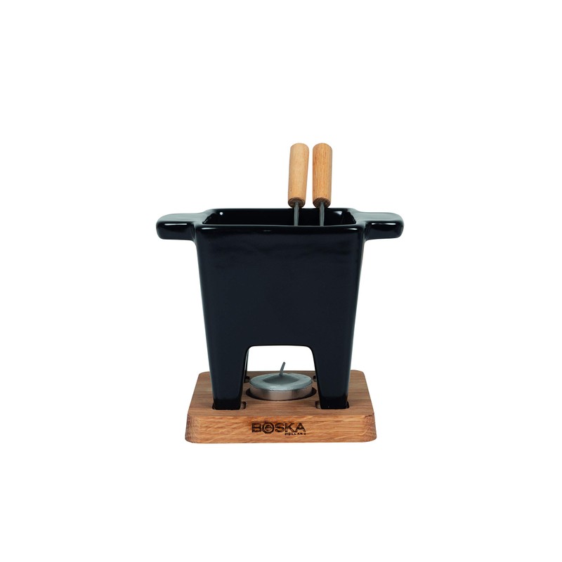 Boska Holland Tealight Fondue Set, For Cheese or Chocolate, Tapas,