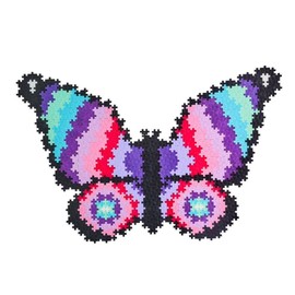 Plus-Plus PP3915 Animals 9603915 Ingenious Construction Toy, Puzzle Butterfly, Creative Building Blocks, 800 Pieces