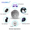 CELEWELL CR1616 5 Pcs 3V Lithium Battery【5-Year Warranty】