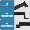 BATENGKEJI 2 Pcs Black Sliding Door Handles, Pull Handle, Pull