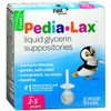 Fleet Pedia-Lax Liquid Glycerin Suppositories 6 Each (Pack of 12)