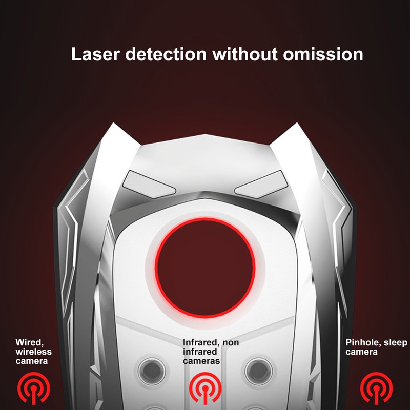 Camera Detector 6 Level Sensitivity LED PC 200mAh 1MHz‑6GHz GPS