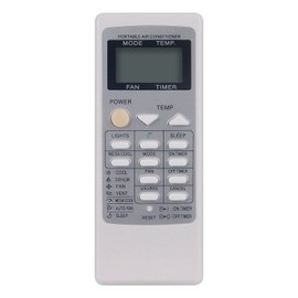 Replace AC Remote Control Suits for Sharp Portable Air Conditioner Remote CRMC-A805JBEZ, CRMC-A705JBEZ CRMC-A663JBEZ CRMC-A775JBEZ CRMC-A663JBEZ CRMC-A729JBEZ CRMC-A753JBEZ CRMC-A750JBEZ CRMC-A810JBEZ