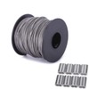 Ubilink 167FT(50M) Picture Hanging Wire 1.5MM Up to 150lbs Stainless