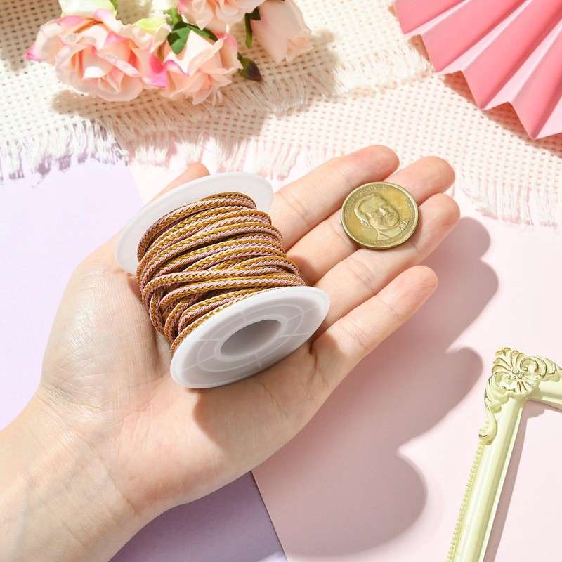 Gelirda 5 M 9 Gauge Brown Nylon Coated Stainless Steel