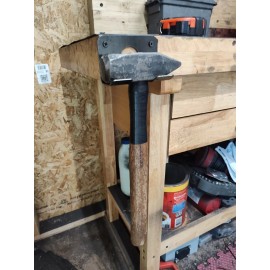 TBT Single Hammer Storage Rack Holder Organizer Work Bench Wall mount  Made in USA