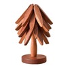 Wooden Trivets for Hot Dishes – Tree Shape Trivet Set,