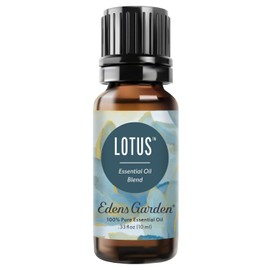 Edens Garden Lotus Essential Oil Blend – 100% Pure Premium Grade, No Artificial Fragrances, Undiluted & Natural, For Skin, Massage, Candle Making, Meditation & Diffuser, Floral Aroma 10 ml (.33 fl oz)