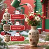 WANDIC 3 Sheets Merry Christmas Rub On Transfer Stickers, Waterproof