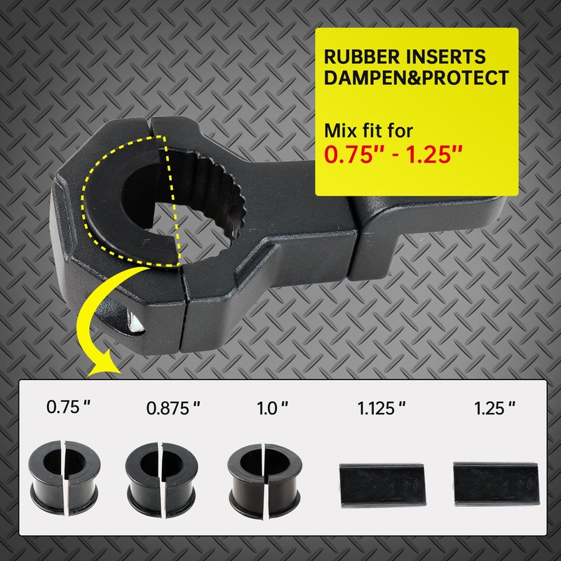 LIZARD GO 0.75 to 1.25" Bar Clamps Heavy Duty for