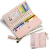 Womens Wallet Cute Elegant Long Slim Card Holder Case Minimalist