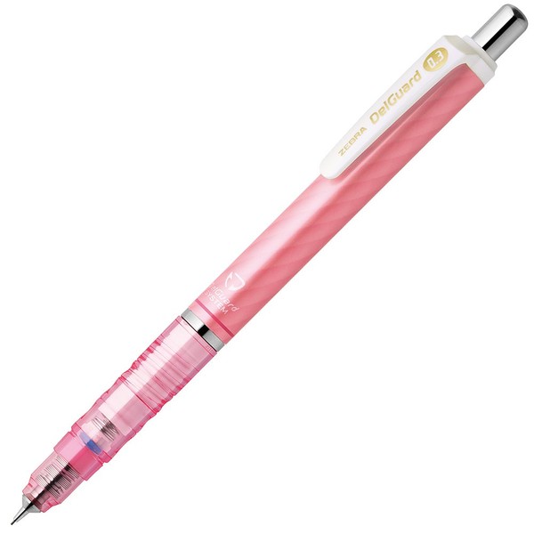 ZEBRA Mechanical Pencil, Del Guard, 0.3mm, Luminou Pink (P-MA85-LMP)