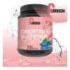 Creatina Glutamina 1 Kg Flamish Pre Entreno 50servicios Mora Azul