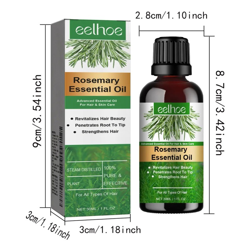 Aceite Esencial De Romero Para El Crecimiento Del Cabello