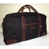 Trafalgar NEW TRAFALGAR FLIGHT CARRY-ON 20" CANVAS & LEATHER DUFFEL
