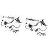 Unicorn Pippi Unicorn Decor Set - Finest Folia Hologram 11
