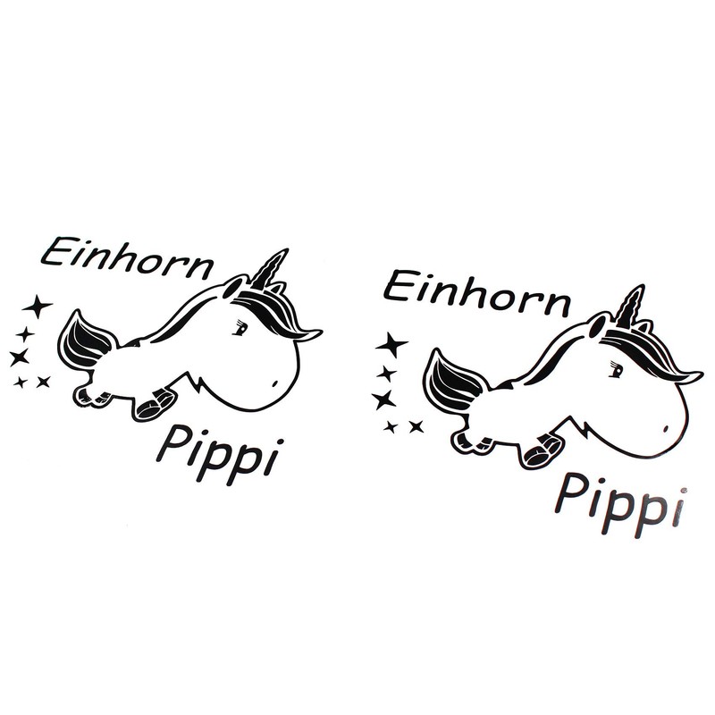 Unicorn Pippi Unicorn Decor Set - Finest Folia Hologram 11