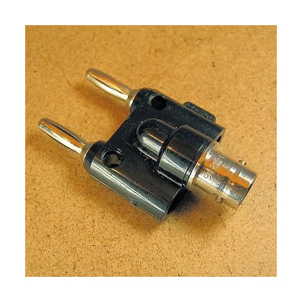 Pomona 1269 BNC (F) Female to Double (Dual) Banana Plug