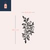 Flower tattoo – Temporalis® | Temporary tattoos for women and