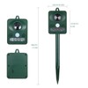 Solar Ultrasonic Pest Repeller Outdoor Animal Repeller with Ultrasonic Sound