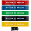 Bandas de resistencia para entrenar (juego de 5) - Bandas