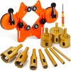 THINKWORK Diamond Drill Bits, Dry/Wet Brazing Hollow Drill Hole Saw