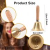3.15 Inch Hand Held Call Bell with Solid,Extra Loud Multi-Purpose