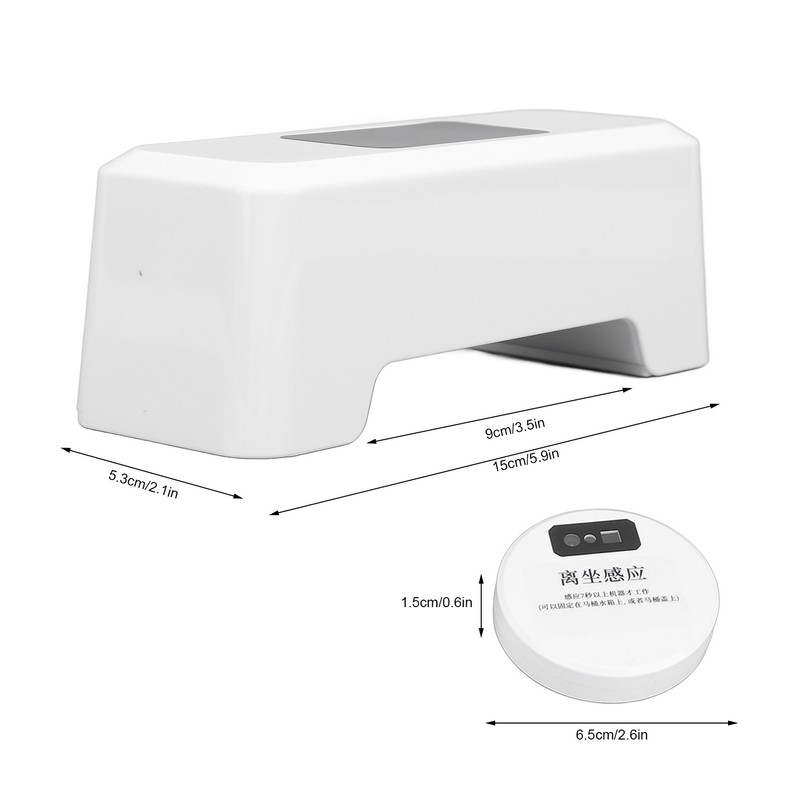 Touchless Toilet Flush 0.25S Fast Induction External Infrared Sensor Automatic