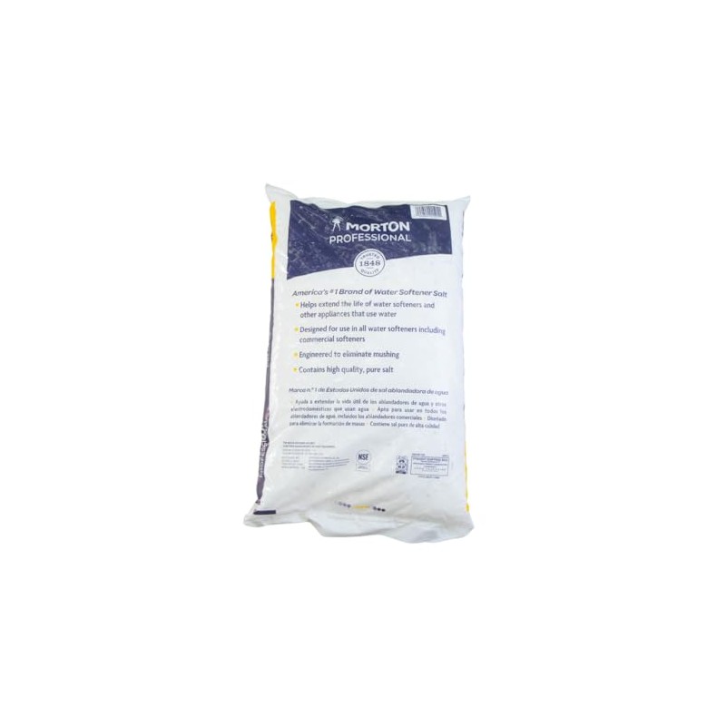 Morton Salt 1501 Clean Protect System Water Softener, 50 lbs,