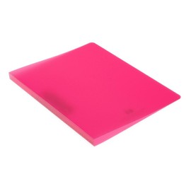 etranger di costarica A4 File Z Lever Transparency , safety pink