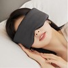 Blackout Silk Blindfold Sleep Mask eye mask blue