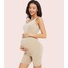 Women's Maternity Bodysuit Pregnancy Shapewear Belly Support Shorts 5” Sleeveless