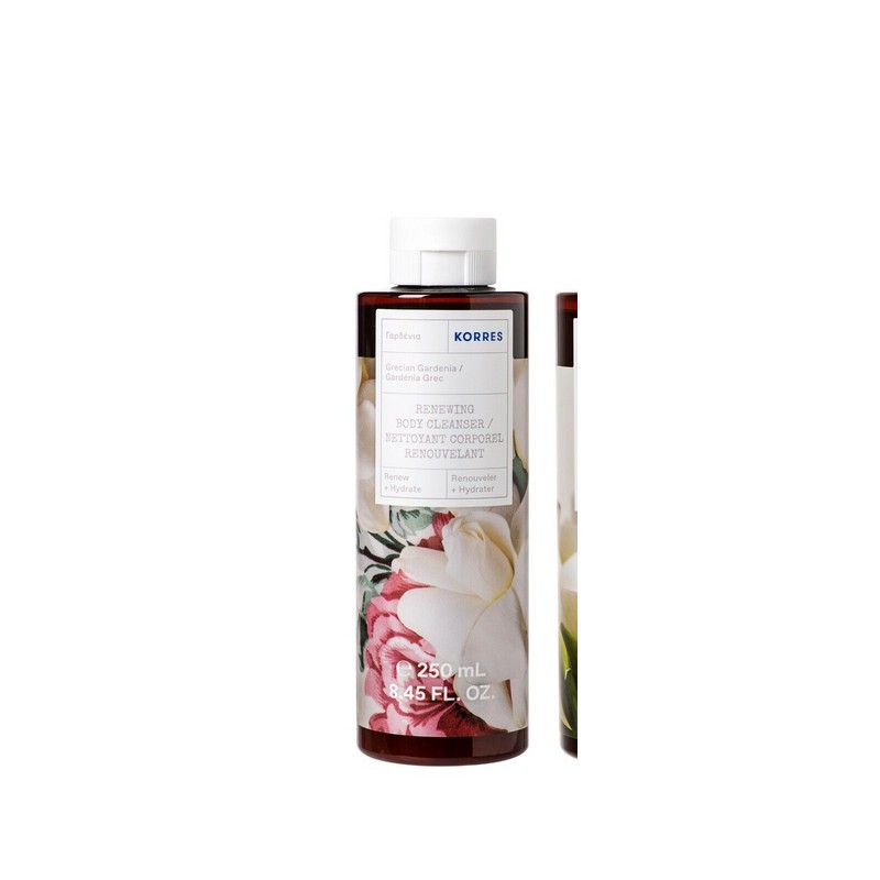 Korres Grecian Gardenia Renewing Body Cleanser 8.45 fl. oz. New/Sealed