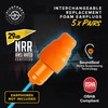 Plugfones Replacement Ear Plugs - 29 (dB) NRR Certified ComfortTiered