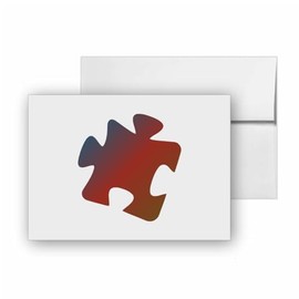Puzzle Jigsaw Piece, quality blank cards CC-27049