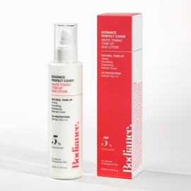 Bodyance Perfect Cover White Toning Tone-Up Sunscreen Lotion 200ml / 바디언스 퍼펙트 커버 화이트 토닝 톤업 선크림 선로션 200ml