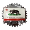 California Republic Grill Badge Emblem for Trucks and Cars