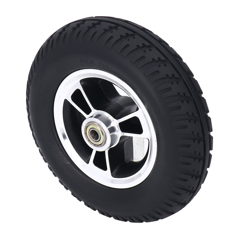 Wheelchair Wheel PU Wheel Alloy Steel Hub Anti Skid Walker
