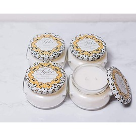 Tyler 2 Wick Diva Scented Candle, 11 oz Pack of 4, Includes a Tyler Candle Company Match