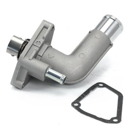 MOCA Coolant Thermostat Housing Assembly Fit for Nissan Altima/Maxima 02-08 & for Nissan Murano 03-07 & for Nissan Quest 04-09 3.5L