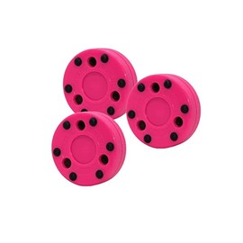 Green Biscuit Roller Puck Electric Pink 3 Pack with Free Sticker