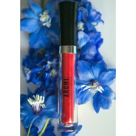 Aromi Bright Red Liquid Lipstick | Vibrant Lip Color with Matte Finish, Long-lasting, Vegan, Cruelty-free, Waterproof, Gluten Free, Made in USA (Preppy Red)