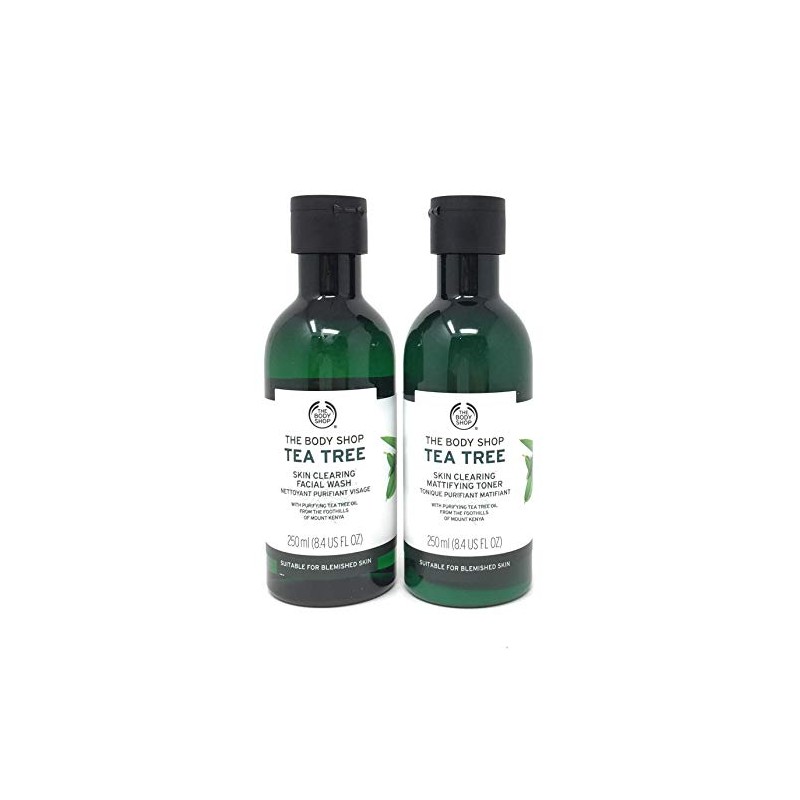 The Body Shop Tea Tree Duo Set 100% Vegan Facial