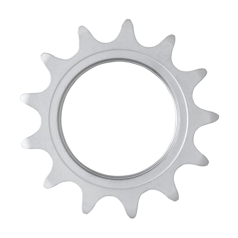 Miche 1/8 Integrated Fixed Track Sprocket, Matte Silver, 14t