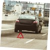 ULTECHNOVO Reflective Emergency Safety Triangle for Cars Portable High Visibility